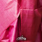 WINE COLOUR TUSSAR SILK SAREE WITH DELICATE ZARI WEAVING ON BORDER AND PALLU