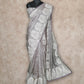 LIGHT LAVENDER WITH THREAD-EMBROIDERED MANGO MOTIFS SILK KOTA SAREE